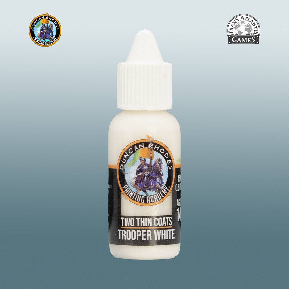 Two Thin Coats - Trooper White 15ml - Good Games