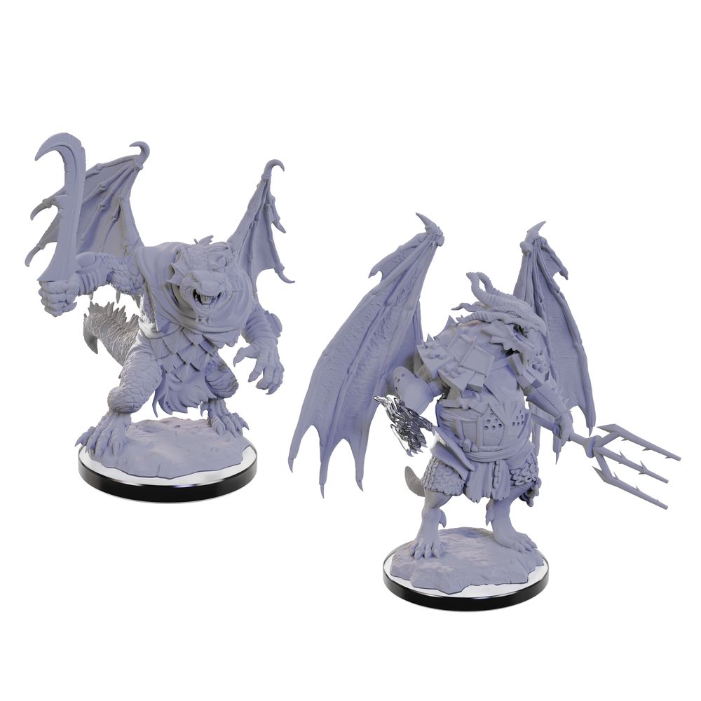 Dungeons & Dragons Nolzurs Marvelous Miniatures: Draconian Mage & Foot Soldier - Good Games