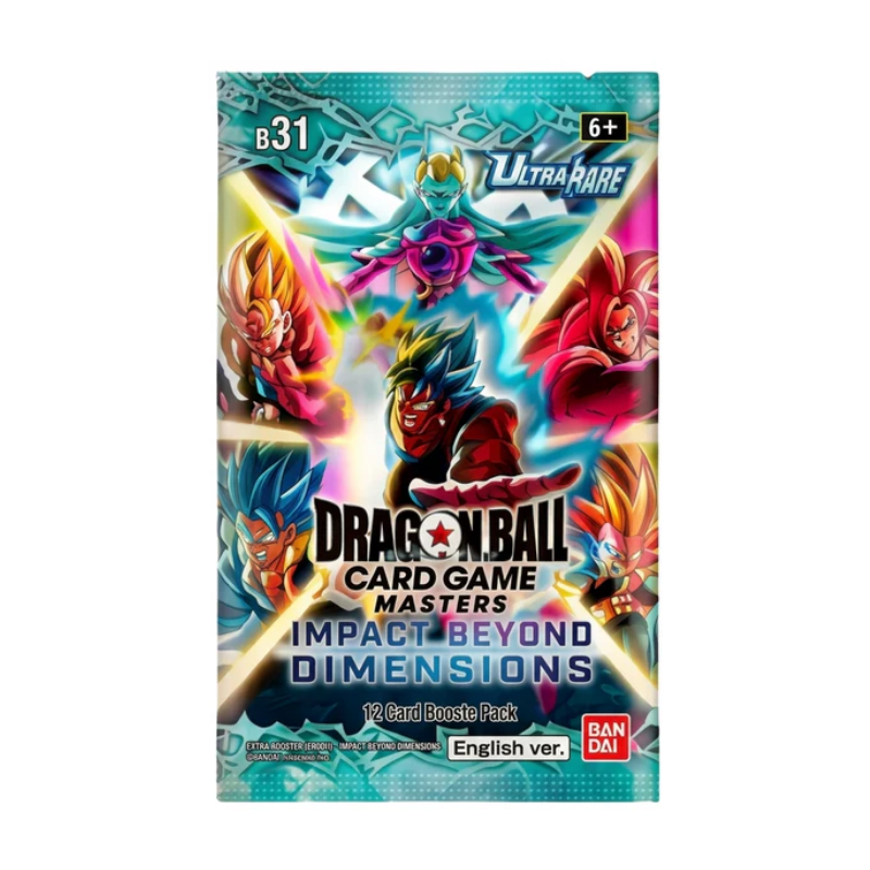 Dragon Ball Super Card Game: Masters – Booster Pack: Ultra Bout – Set 4:  Impact Beyond Dimensions [B31] (Preorder)
