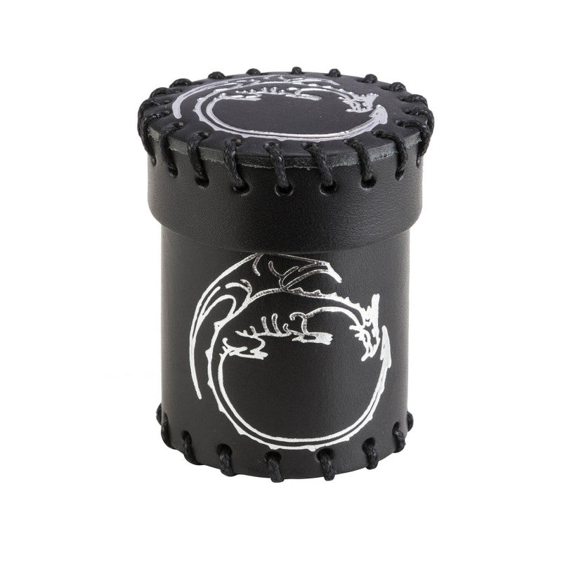 Q Workshop - Dragon Black Leather Dice Cup - Good Games