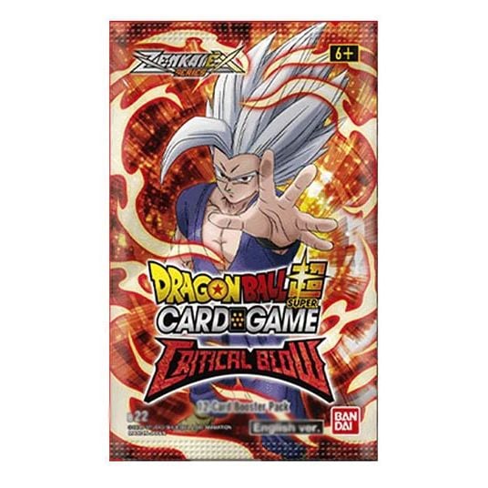 Dragon Ball Super Card Game - Zenkai Series Set 05 Booster Pack (B22) - Critical Blow