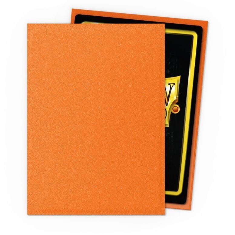 Dragon Shield: Sleeves – Matte – Amber