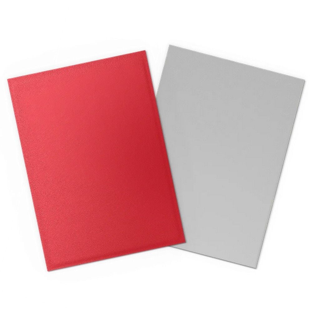 Dragon Shield: Sleeves – Matte Dual – Crimson & Silver
