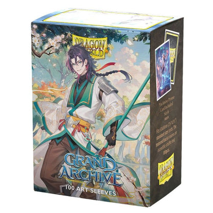 Dragon Shield: Sleeves – Matte Art – Grand Archive: Jin, Fate Defiant - Good Games