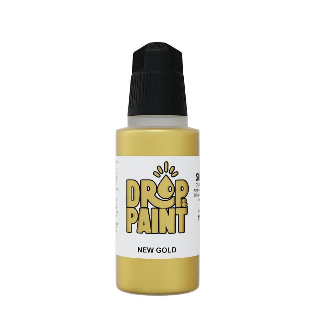 Scale 75 Drop and Paint 17ml - New Gold - Good Games