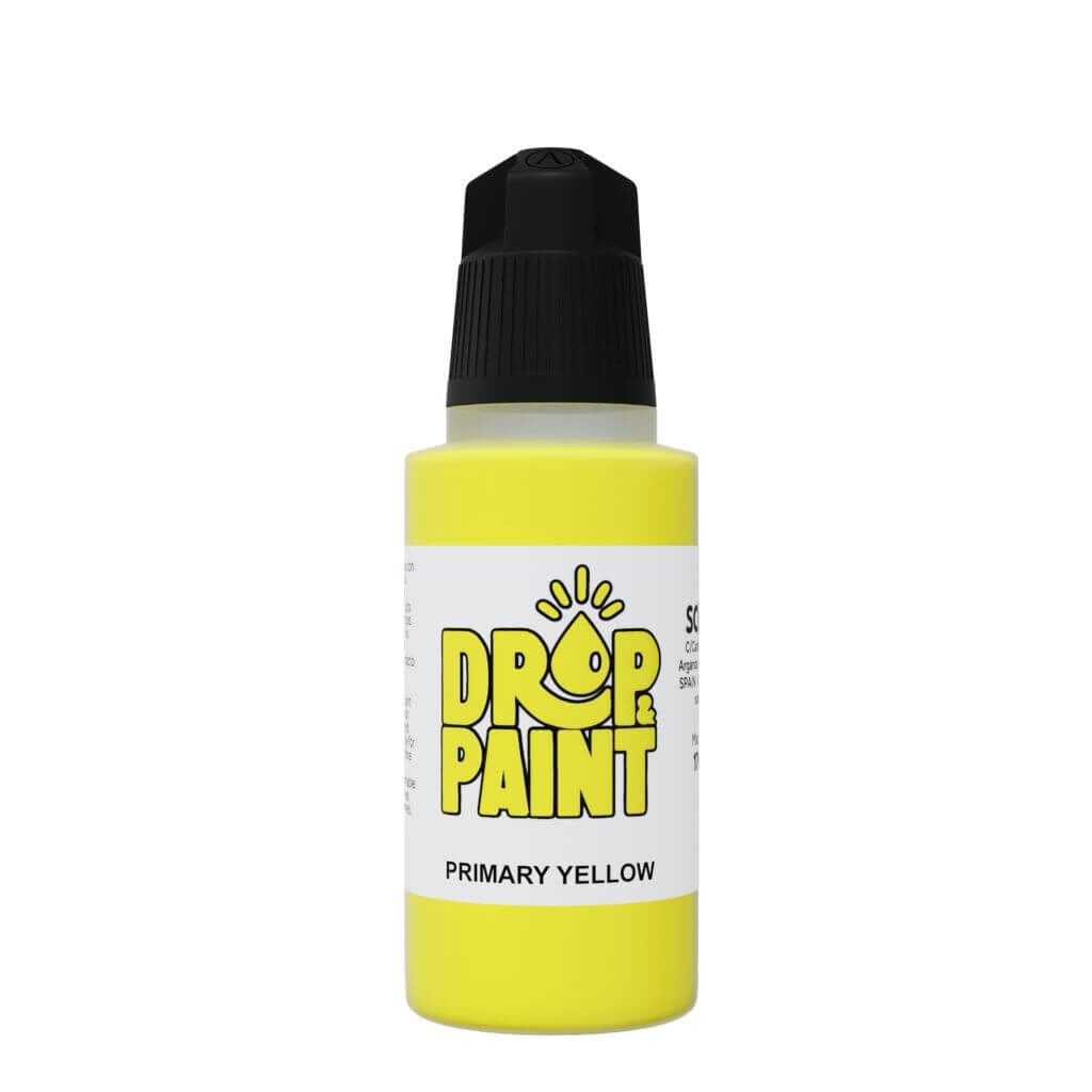 Scale 75 Drop and Paint 17ml - Primary Yellow - Good Games