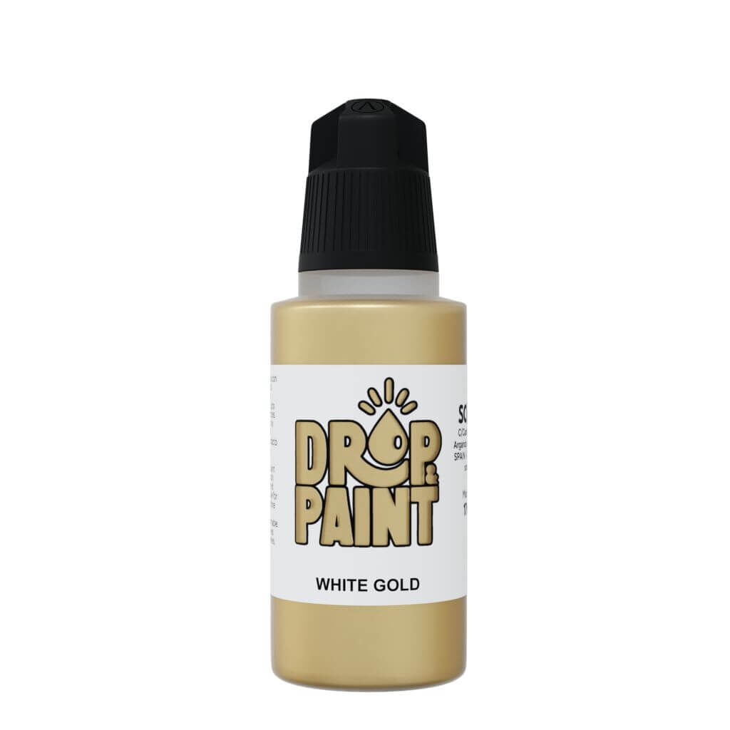 Scale75 Drop and Paint 17ml - White Gold - Good Games