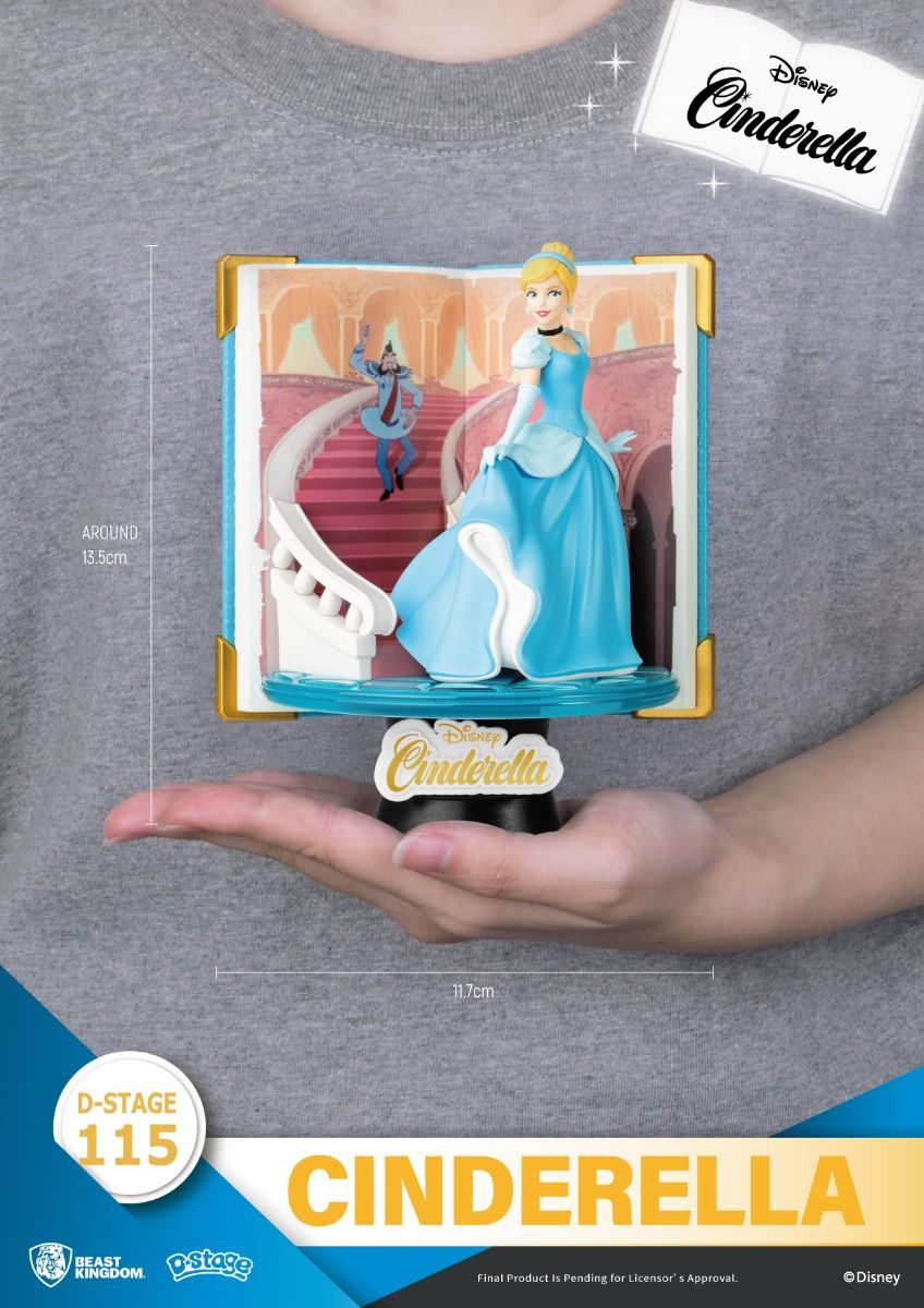 Peter Pan Story Book Series figure with Peter flying above pirate ship book diorama