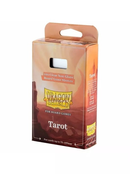 Dragon Shield: Board Game Sleeves – Clear Non-Glare – Tarot - Good Games