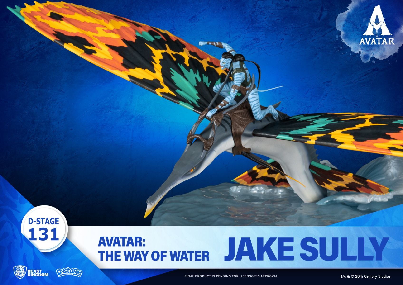 Beast Kingdom D-Stage 131 Avatar The Way of Water Jake Sully figure