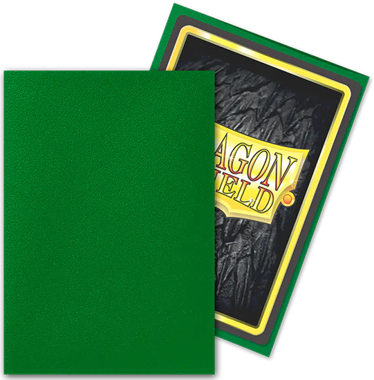 Dragon Shield - Emerald Matte Japanese Size (60)