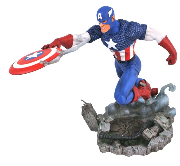 Captain America - Cap Vs Gallery PVC Statue - Good Games