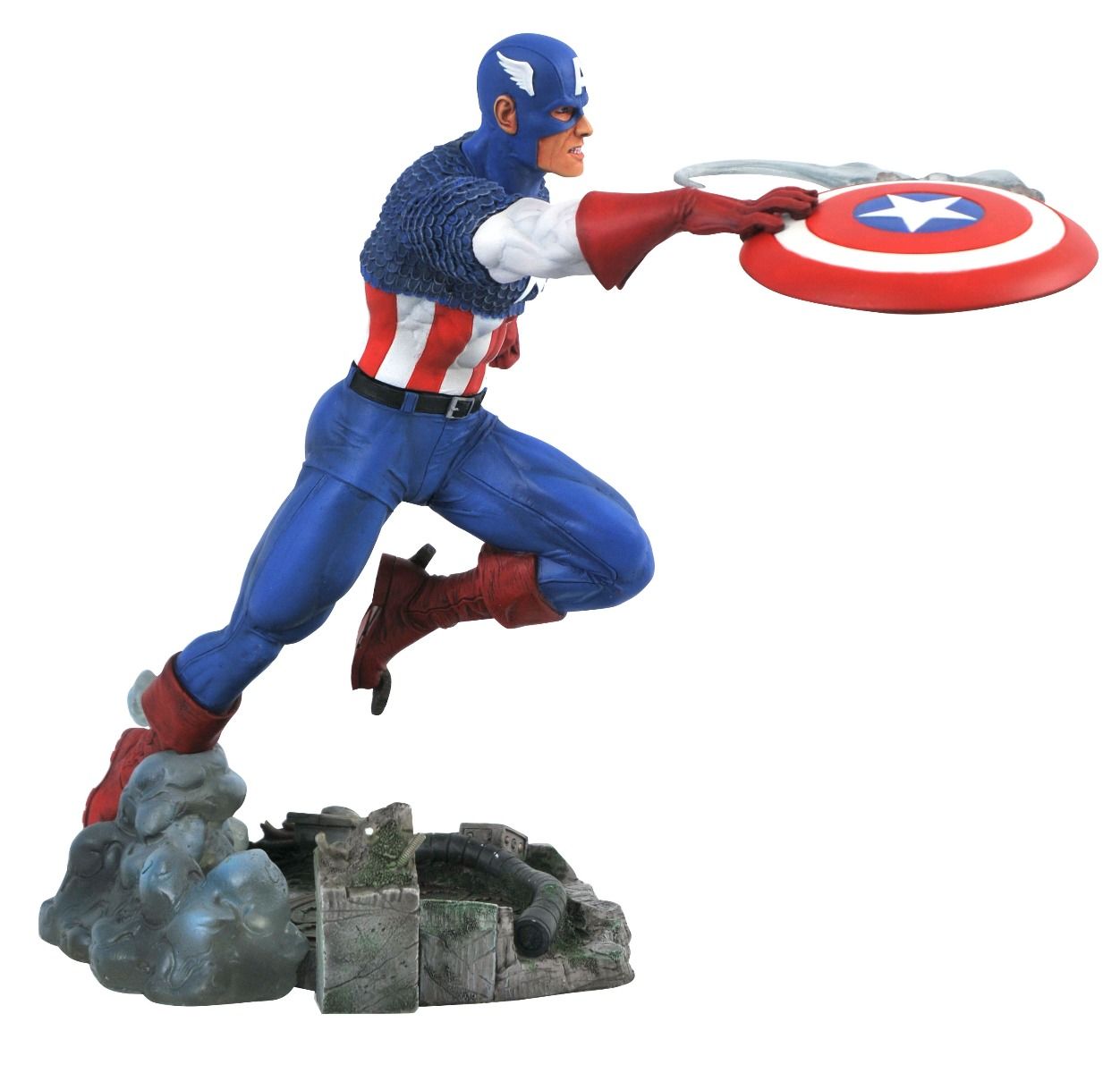 Captain America - Cap Vs Gallery PVC Statue - Good Games