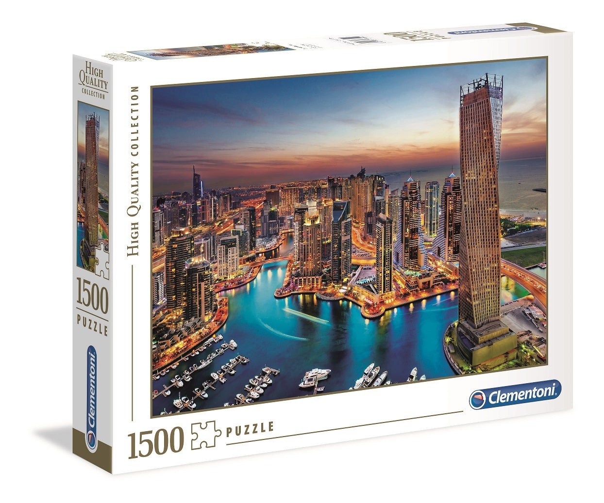 Clementoni - Dubai Marina 1500 Piece Jigsaw - Good Games