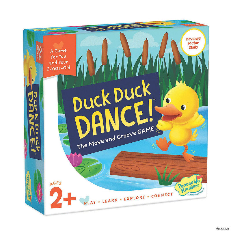 Peaceable Kingdom Duck Duck Dance board game for ages 2+