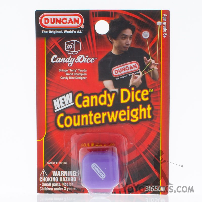 Duncan Yo Yo Counterweight Candy Dice (Assorted Colours) - Good Games