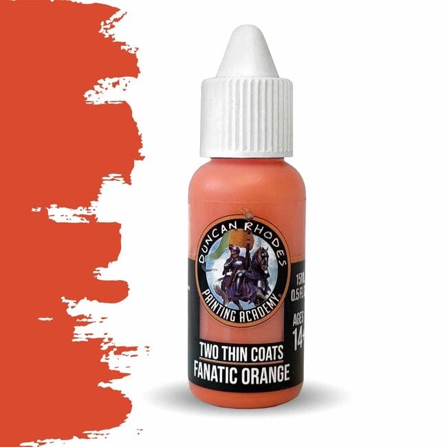 Two Thin Coats - Fanatic Orange 15ml - Good Games