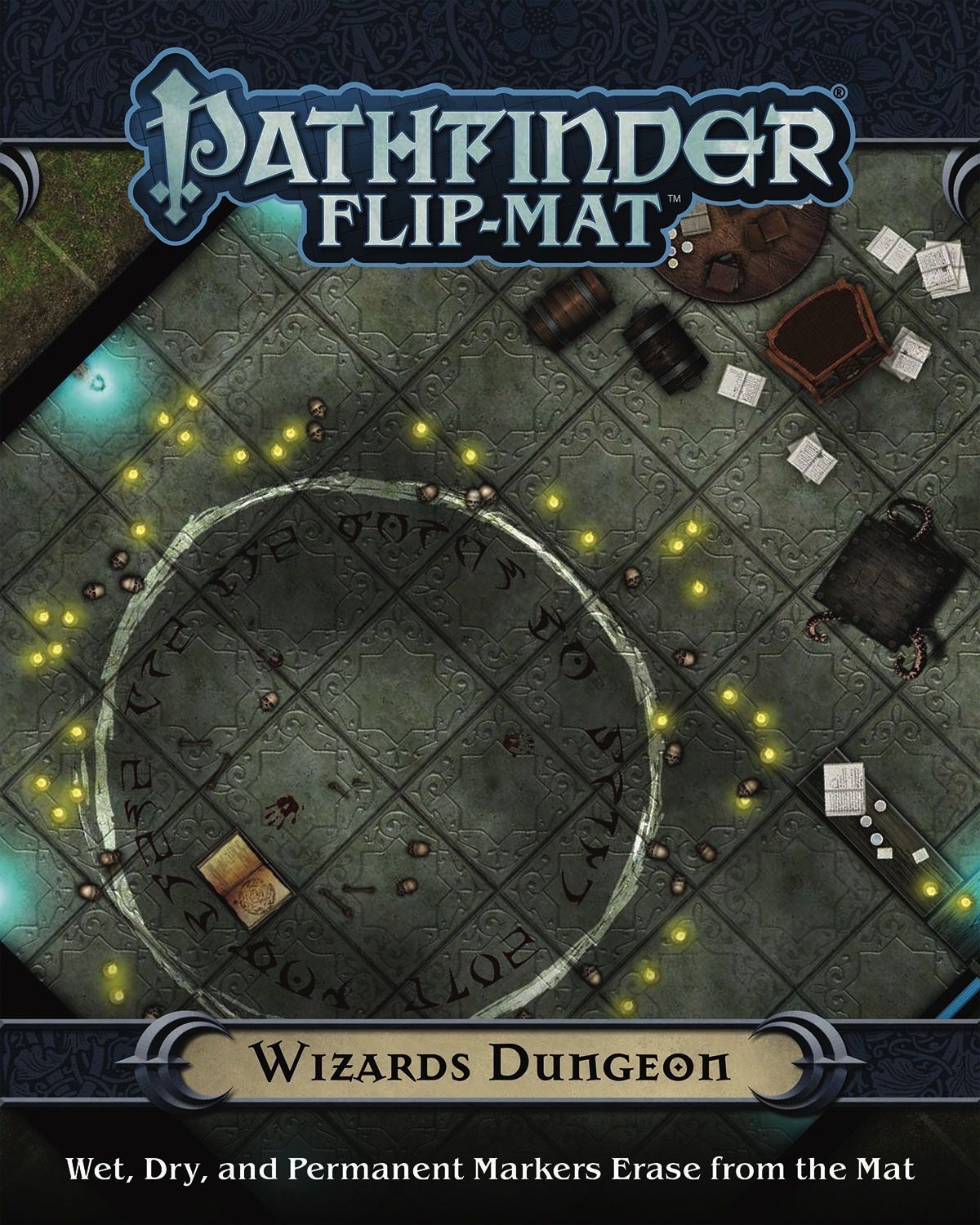 Pathfinder Flip Mat Wizards Dungeon - Good Games