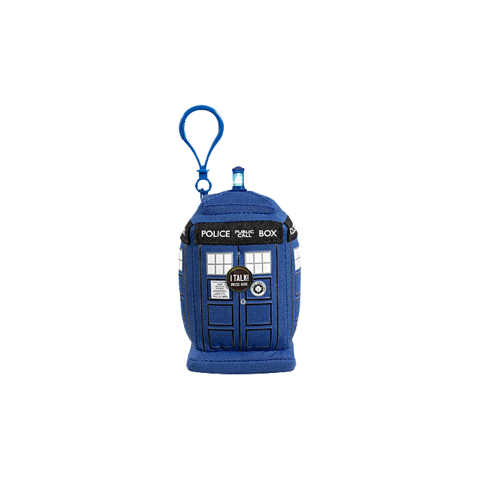 Dr Who – Tardis Mini Talking Clip-on Plush