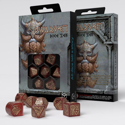 Q Workshop - Dwarven Dice Set Jewels Set 7 - Good Games