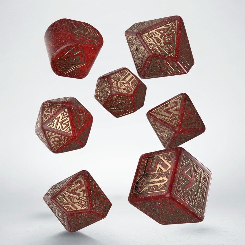 Q Workshop - Dwarven Dice Set Jewels Set 7 - Good Games