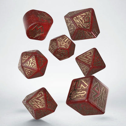 Q Workshop - Dwarven Dice Set Jewels Set 7 - Good Games