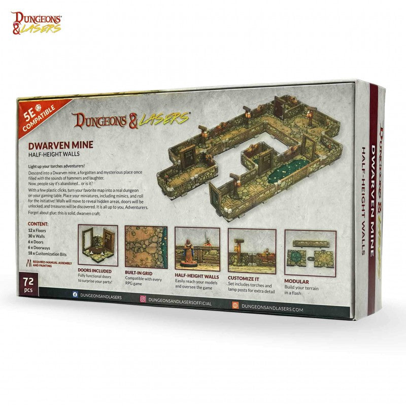 Dungeons and Lasers Dwarven Mine - Good Games