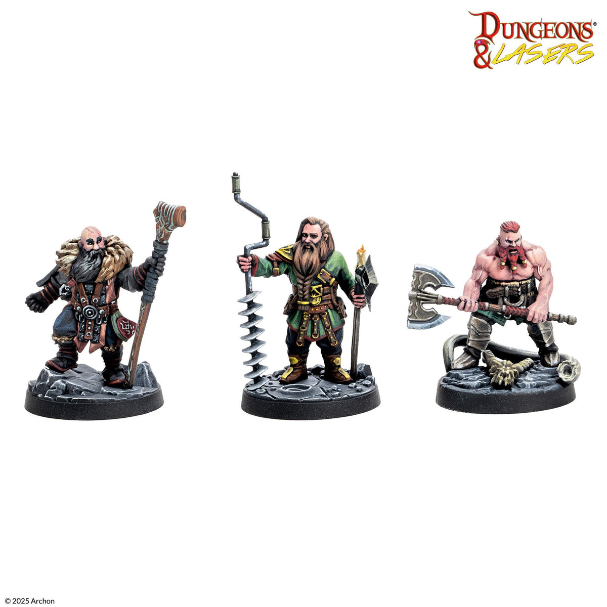 Archon Studio Dungeons &amp; Lasers: Dwarven Miners (DNL0112) - Good Games