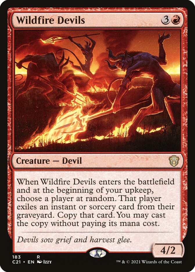 Wildfire Devils 183/81 (Commander 2021) 