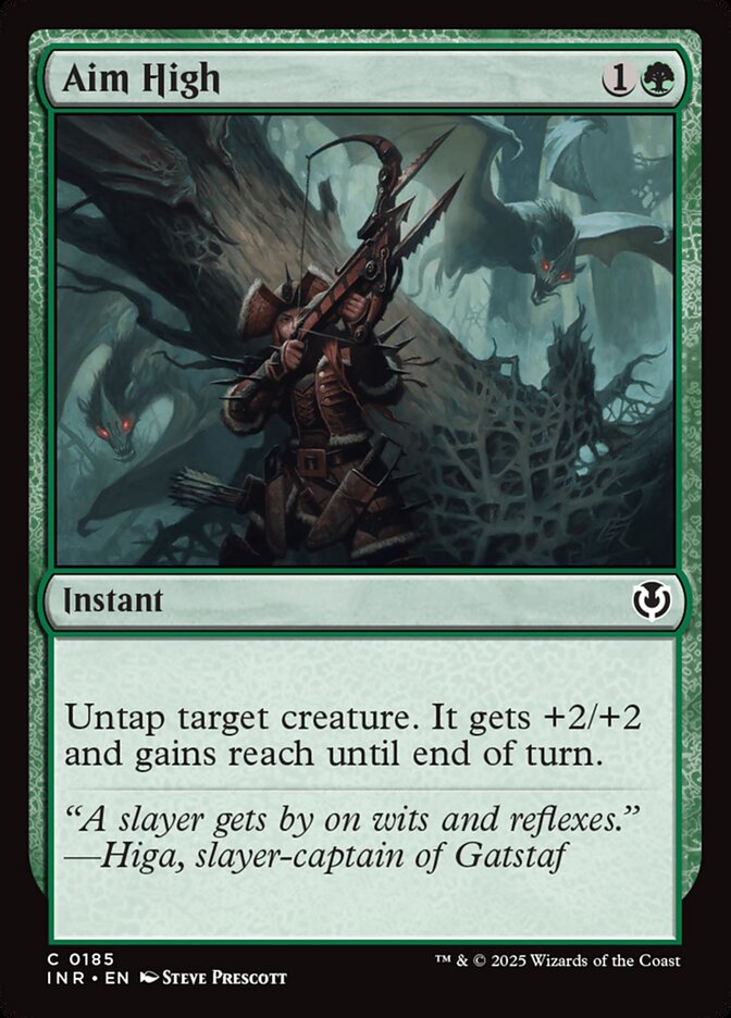 Aim High 185/287 (Innistrad Remastered)  - Foil