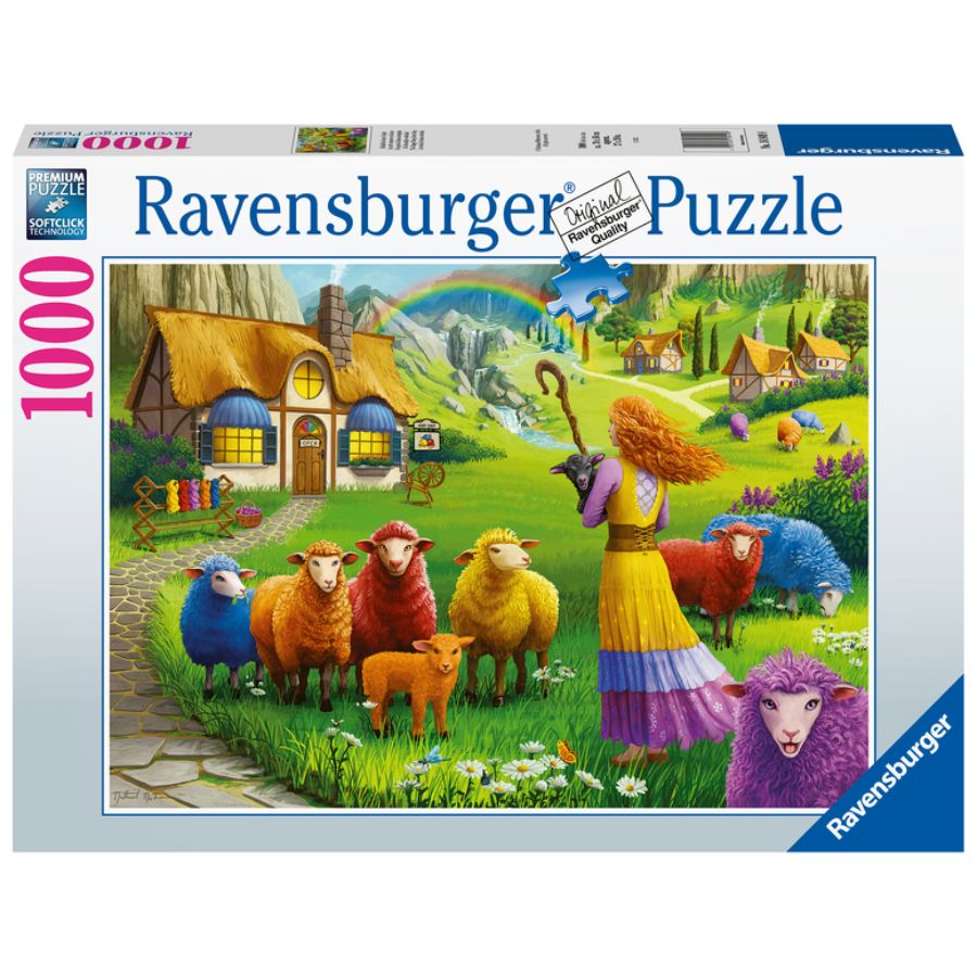 Ravensburger - Colorful Wool 1000 Piece Jigsaw - Good Games