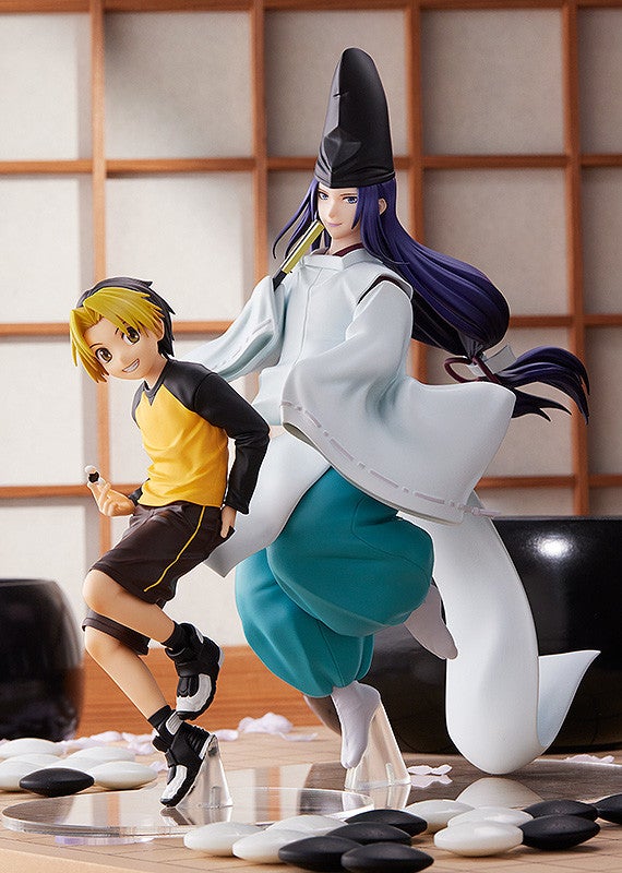 Pop Up Parade Fujiwara-no-Sai figure from Hikaru no Go, angled back view