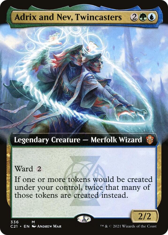 Adrix and Nev Twincasters Extended Art 336/81 (Commander 2021) 