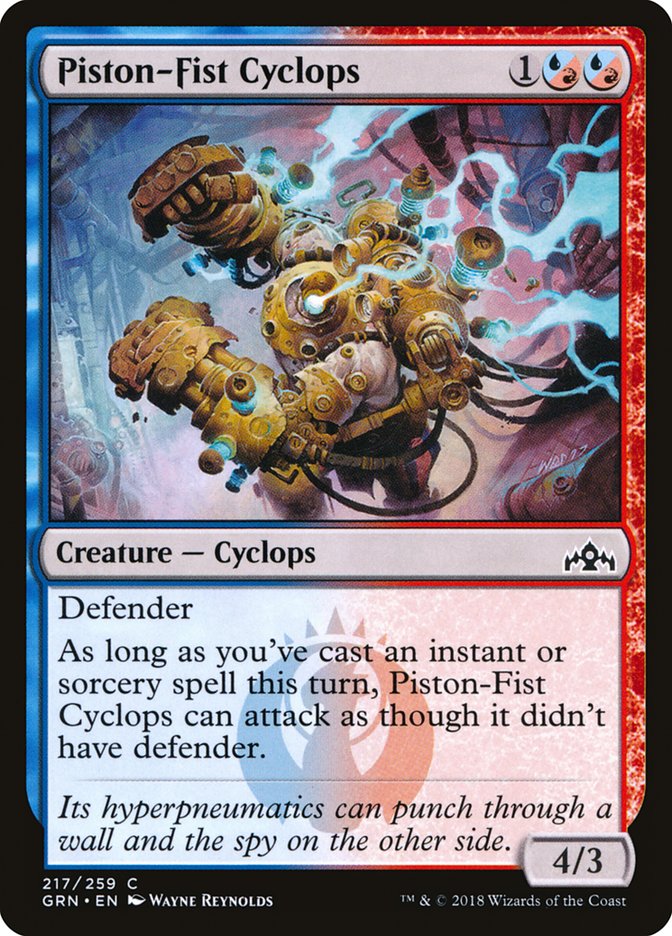 Piston-Fist Cyclops 217/259 (Guilds of Ravnica) 