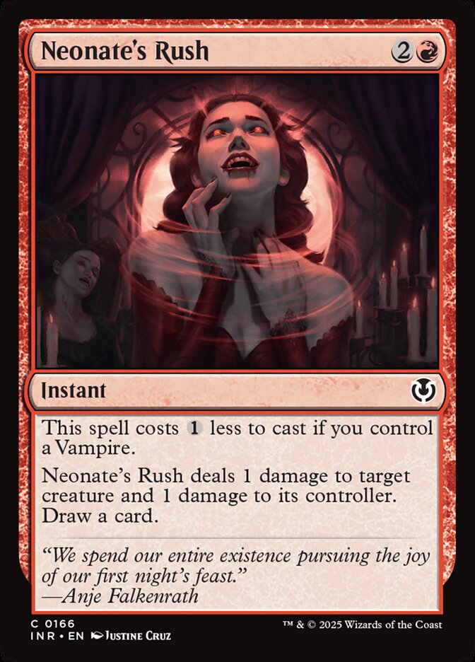 Neonate's Rush 166/287 (Innistrad Remastered)  - Foil