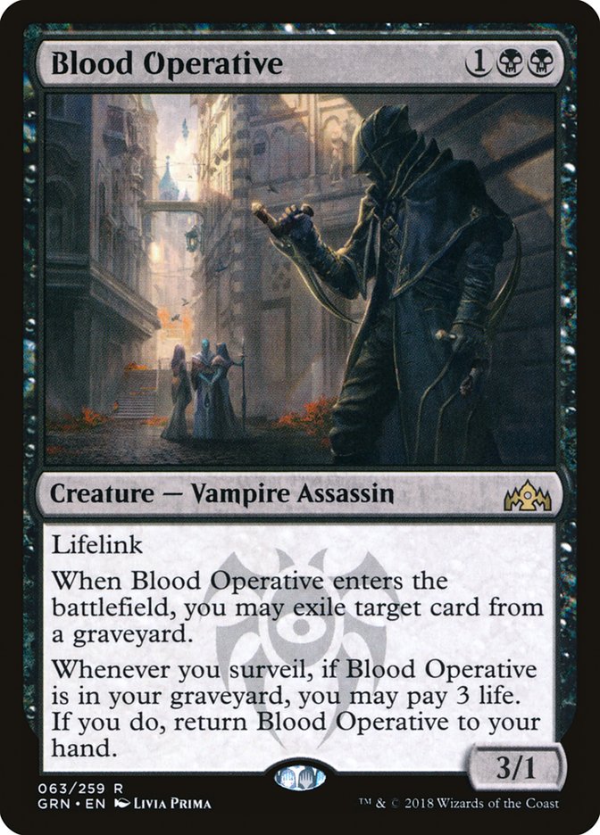 Blood Operative 63/259 (Guilds of Ravnica) 