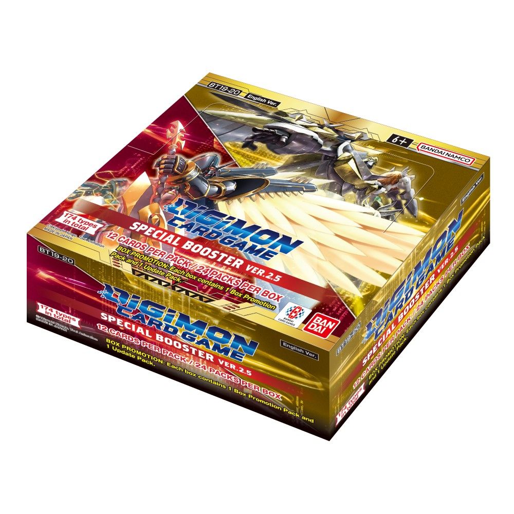 Digimon Card Game - Special Booster Box – Version 2.5 [BT19-20] - Good Games