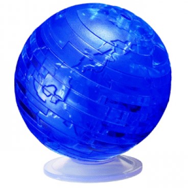 3D Crystal Blue Earth Puzzle - Good Games