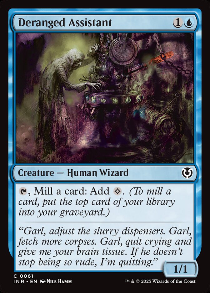 Deranged Assistant 61 (Innistrad Remastered)  - Foil