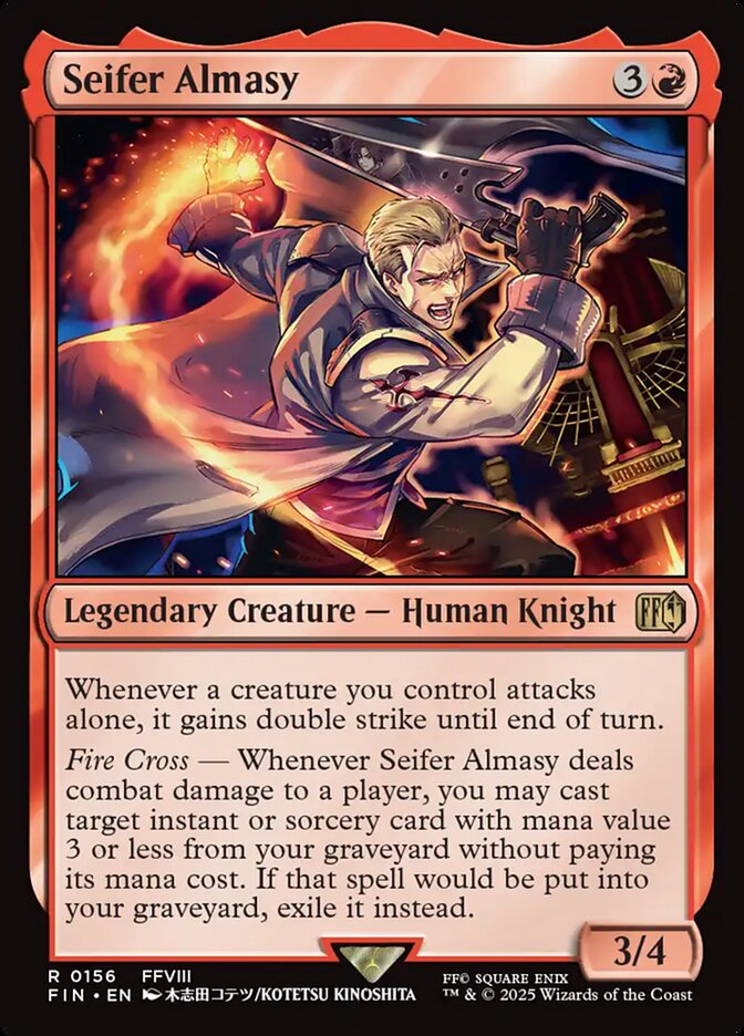 Seifer Almasy 156 (FINAL FANTASY)  - Foil