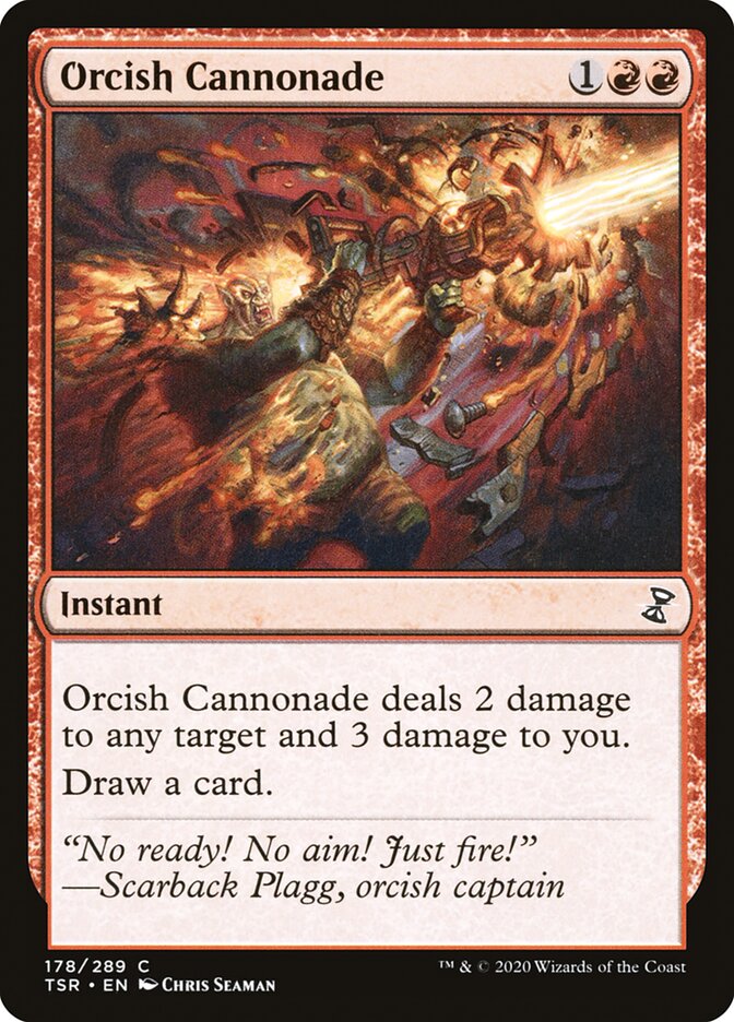 Orcish Cannonade 178/289 (Time Spiral: Remastered) 