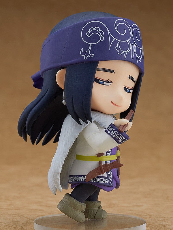 Nendoroid Asirpa with hood and traditional Ainu dish