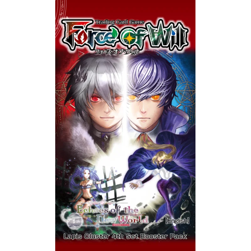 Force of Will TCG - Tcg Lapis Cluster Echoes Of The New World Booster Pack - Good Games