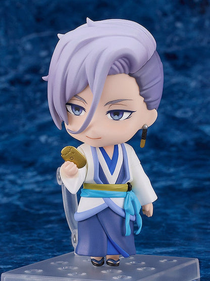 Nendoroid Usui Yuen sitting with crossed arms and a confident expression