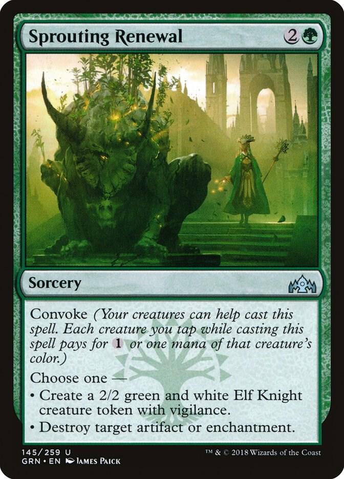 Sprouting Renewal 145/259 (Guilds of Ravnica) 