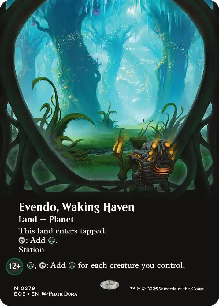 Evendo, Waking Haven 279 (Edge of Eternities)  - Borderless Foil