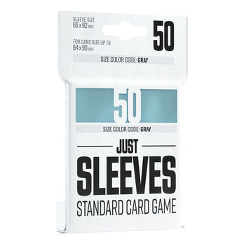 Gamegenic Just Sleeves Standard Card Game - Clear - Good Games