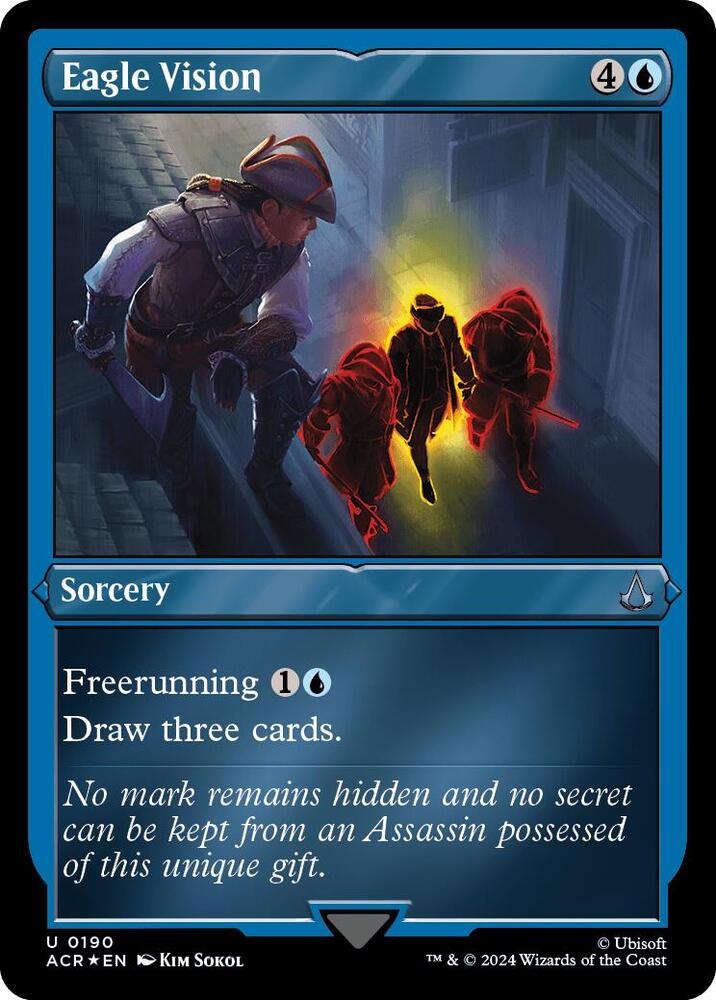Eagle Vision 190 (Universes Beyond: Assassin's Creed)  - Etched Foil