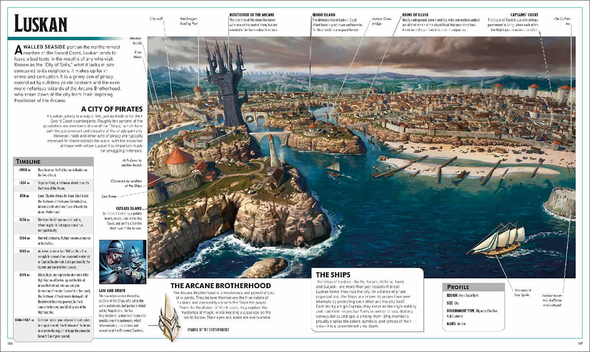 Dungeons &amp; Dragons The Legend of Drizzt - Visual Dictionary - Good Games