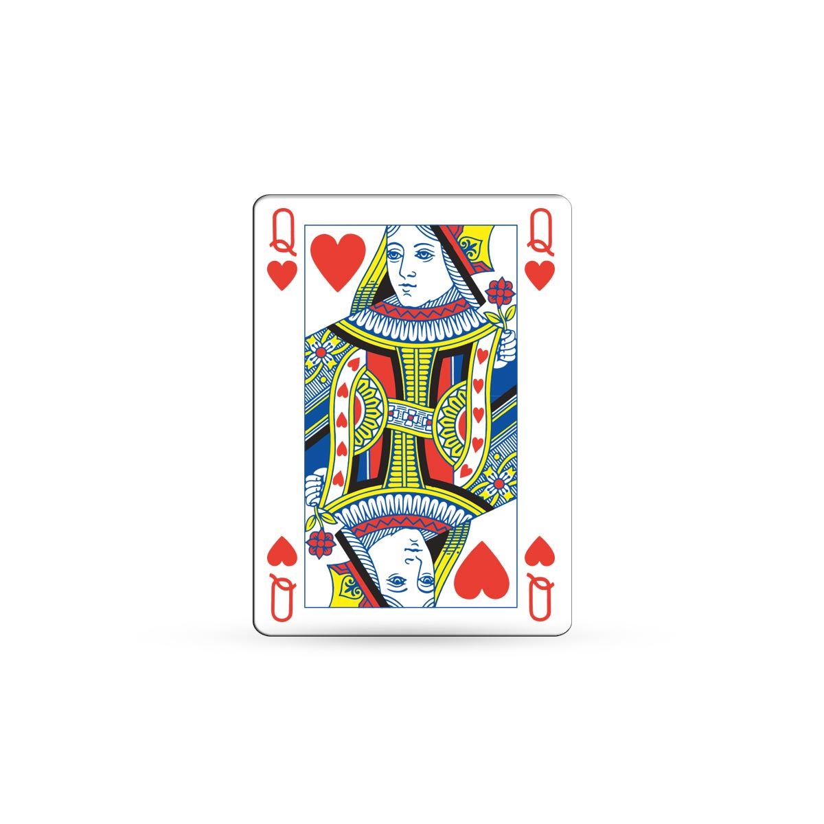 Winning Moves Waddingtons Number 1 Playing Cards - Red &amp; Blue - Good Games